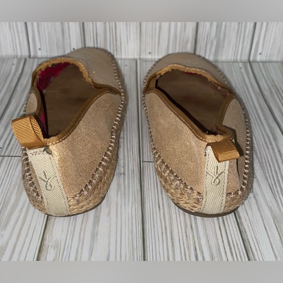 EMU AUSTRALIA Girls Gold Slip On K6 - Picture 6 of 11